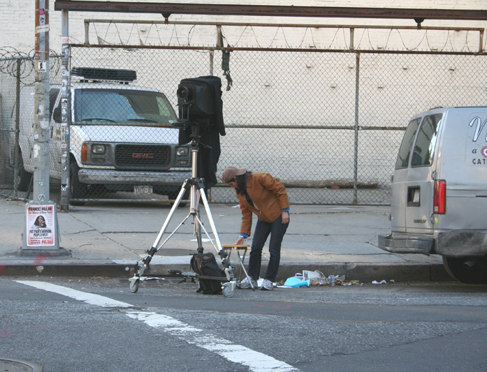 Human Stream - Camera Walk - Bowery & Great Jones S.W.C.